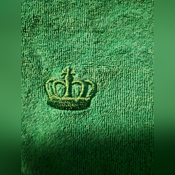 Juicy By Juicy Couture Womens Crew Neck Short Sleeve Towel Terry Top NWOT - Picture 4 of 8